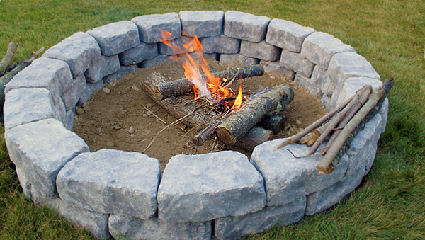 How To Make Homemade Fire Pit Home Decorating Ideas Interior